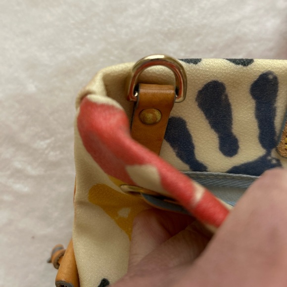Vintage Dooney & Bourke handprint bag vintage - Picture 10 of 13